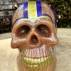 Purple n Gold Skull